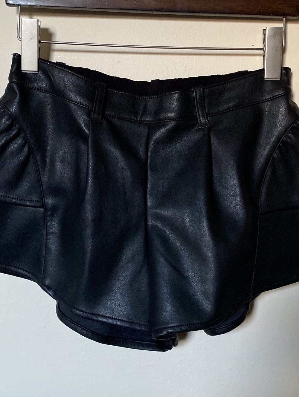 FREE PEOPLE | Faux Leather Shorts